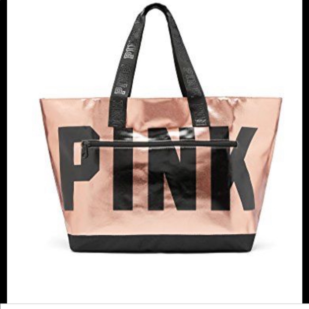 Victoria’s Secret PINK copper tote bag